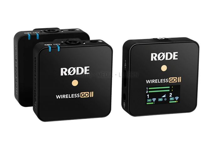 Rode Wireless Go II 2 Kanal Wireless Mic 2 Sender