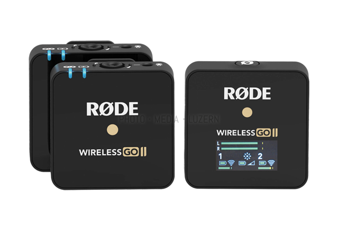 Rode Wireless Go II 2 Kanal Wireless Mic 2 Sender