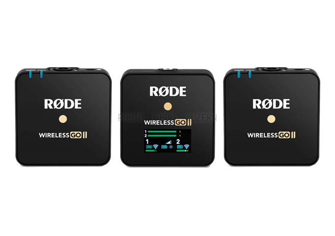 Rode Wireless Go II 2 Kanal Wireless Mic 2 Sender