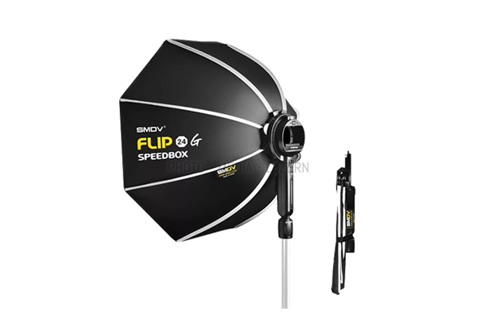 SMDV Softbox-Flip 24 mit Grid zu Godox V1
