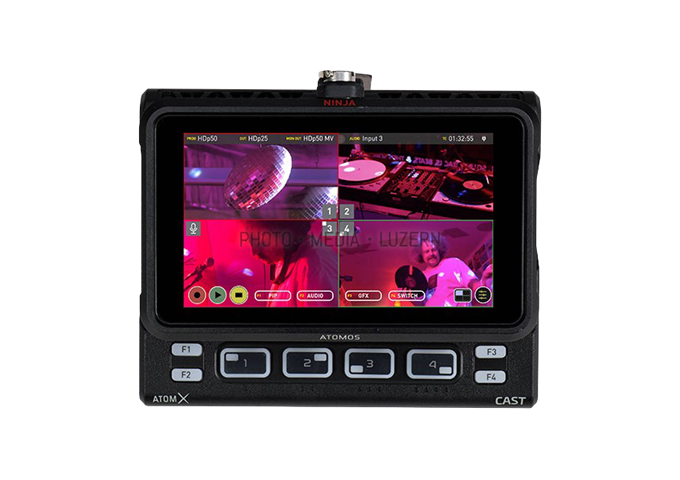 Atomos AtomX Cast zu Ninja V