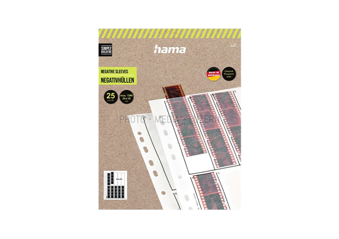 Hama Negativ-Hüllen, Pergamin, 10 Streifen à 4 Negative
