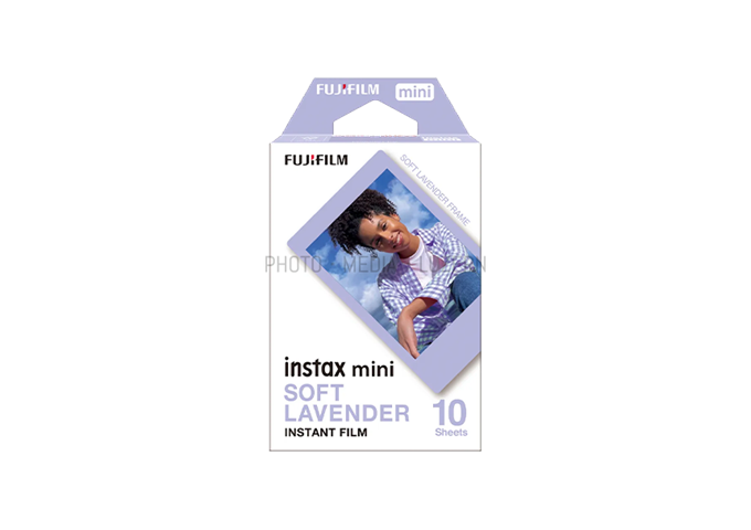 Fujifilm Instax Mini 10 Blatt Soft Lavender