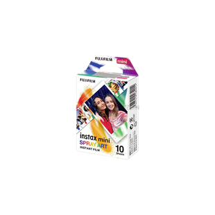 Fujifilm Instax Mini 10 Blatt Spray Art