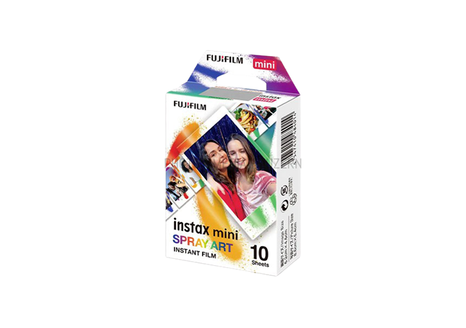 Fujifilm Instax Mini 10 Blatt Spray Art