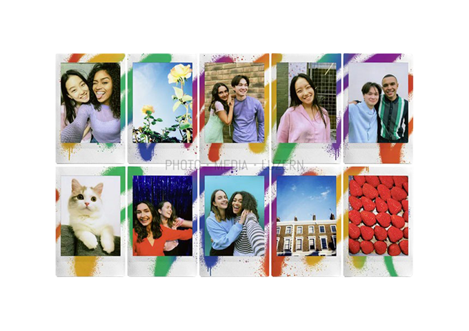 Fujifilm Instax Mini 10 Blatt Spray Art