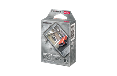 Fujifilm Instax Mini 10 Blatt Stone Gray (stone gray)