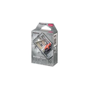Fujifilm Instax Mini 10 Blatt Stone Gray