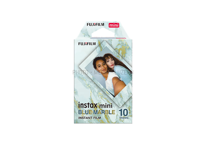 Fujifilm Instax Mini 10 Blatt Blue Marble
