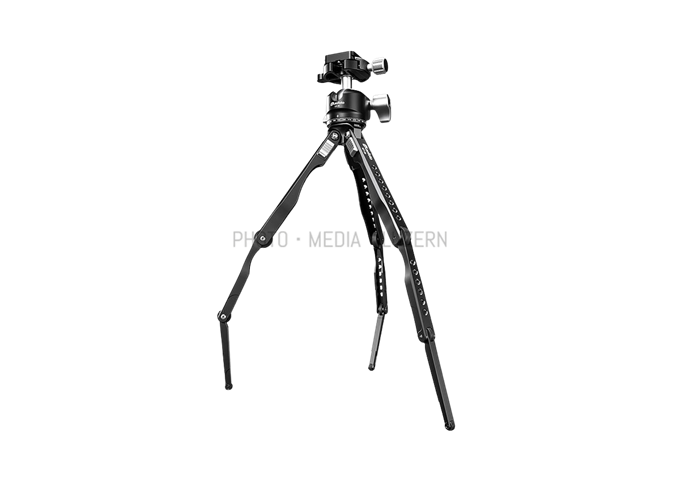 Leofoto MT-04 mit 30mm Kugelkopf Kleinstativ