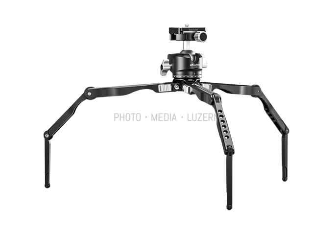 Leofoto MT-04 mit 30mm Kugelkopf Kleinstativ