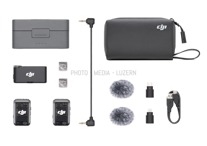 DJI Mic 2 (2TX + 1RX + Charging Case)