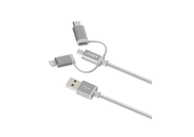 Joby Charge Sync Cable 3-in-1, 1.3m GR