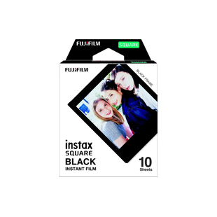 FUJIFILM Instax Square 10 Blatt Black Frame