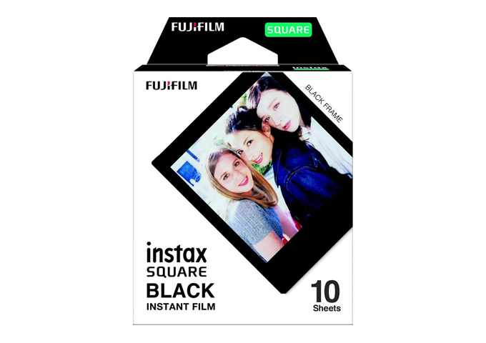 FUJIFILM Instax Square 10 Blatt Black Frame