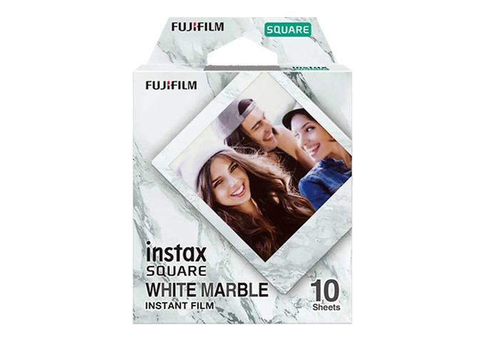 Fujifilm Instax Square 10 Blatt White marble