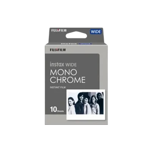 Fujifilm Instax Wide 10 Blatt Monochrom
