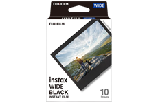 Fujifilm Instax Wide 10 Blatt Black Frame (black)