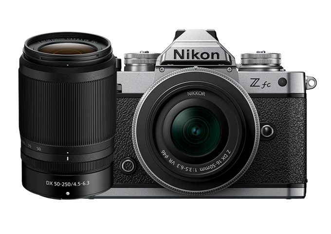 Nikon Z fc 16-50mm + 50-250mm