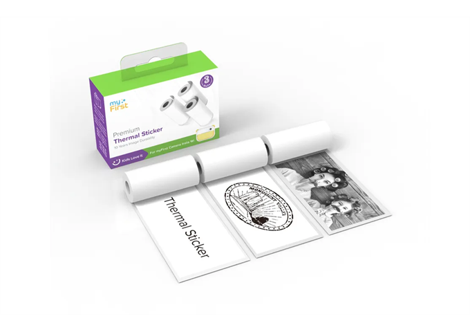 MyFirst Premium Thermal Sticker White