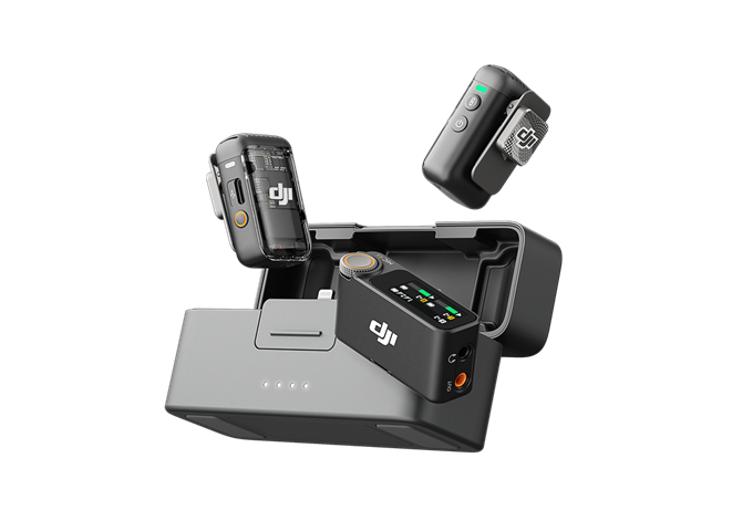 DJI Mic 2 (2TX + 1RX + Charging Case)