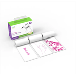 MyFirst Thermal Sticker White Pink Ink MyFirst Thermal Sticker White Pink Ink