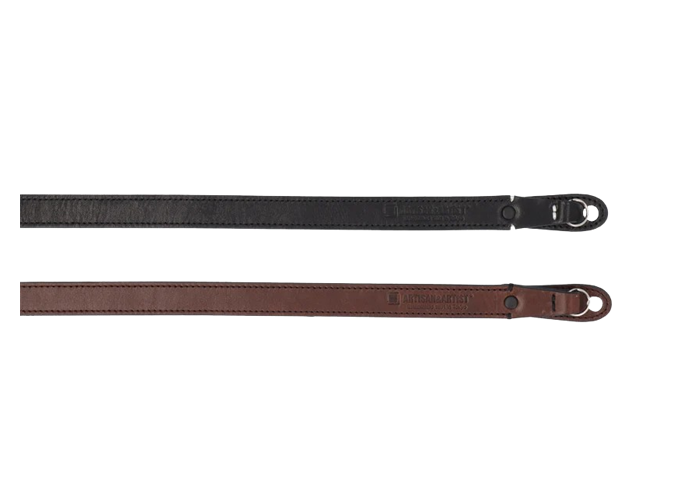 Artisan & Artist ACAM-287 BLK Leather Camera Strap