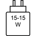 Canon 15-15W 