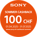 Sony Cashback 100