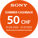 Sony Cashback 50