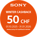 Sony Winter Cashback CHF 50